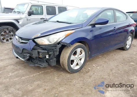 2011 Hyundai Elantra Gls from USA, damaged, VIN 5NPDH4AE8BH049920
